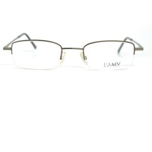 Lamy Radiant 2 C04 46 21 Eyeglasses Frames Made in France Half Rim Metal 21190